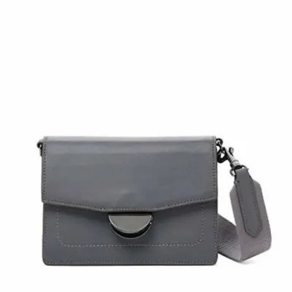Botkier Handbags - NWT Botkier Astor Square Woman's Leather Cross Body Smoke Color MSRP: $198.00